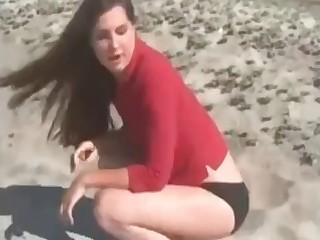 Tasting my shit on the beach